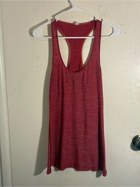 Lululemon Athletic Women's Sleeveless Racerback Red Tank Top